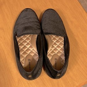 Birdies Black Velvet size 8